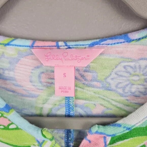 Lilly Pulitzer Kirby Top Preppy Size Small - Picture 4 of 7